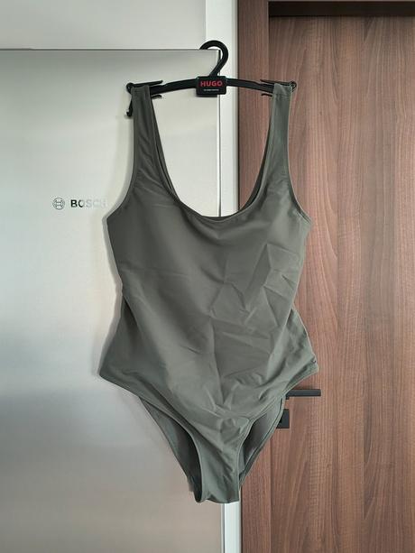 H&m olivovo zelené plavky m, h&m,m