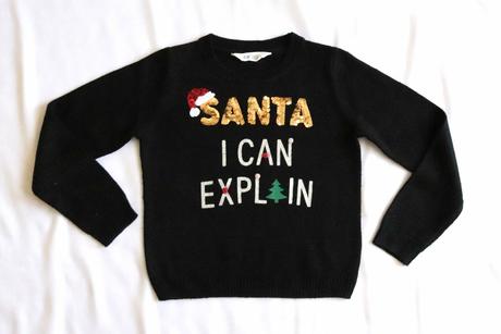 Pulóver santa, h&m,134