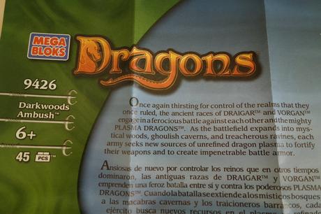 Stavebnica mega blocks - dragons,