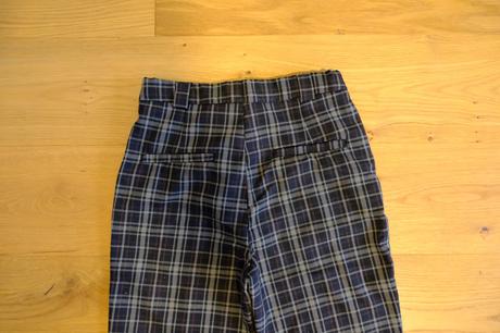 Kockove nohavice, h&m,146