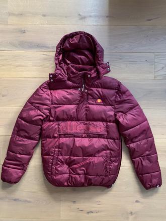 Bordová, zimná bunda ellesse, xs