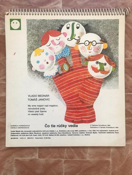 Interaktívna knihačo tie rúčky vedia1984-vydanie1,