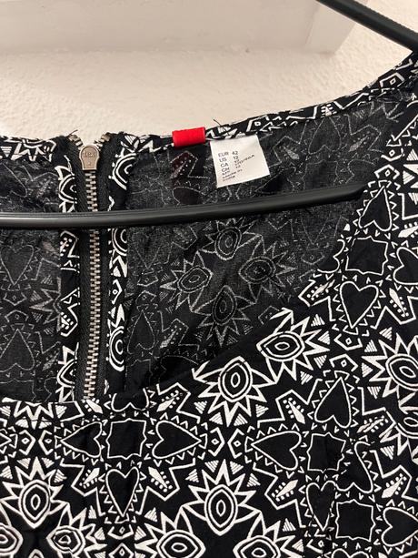 H&m letné šaty s výrezmi v páse, veľ. 42, h&m,42