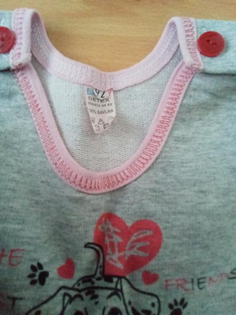 Tepláčiky eurobaby, detex,92