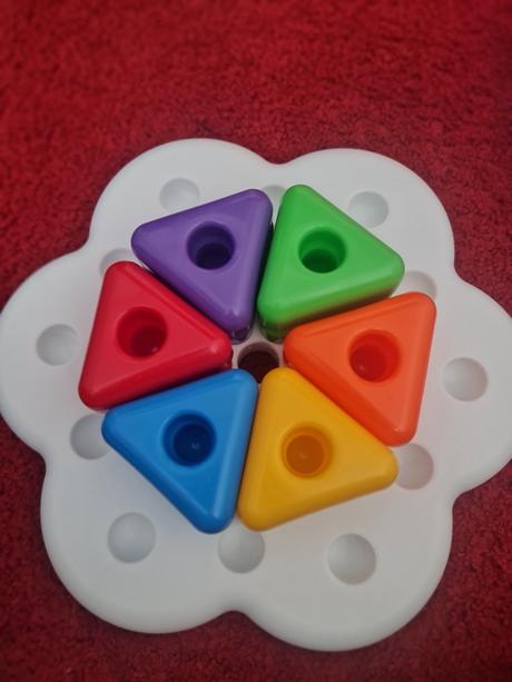 Quercetti daisy basic triangoli, 13 ks, 