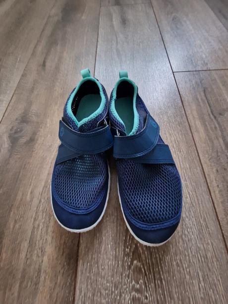 Obuv do vody na suchý zips tyrkysová, veľ. 36-37, 36