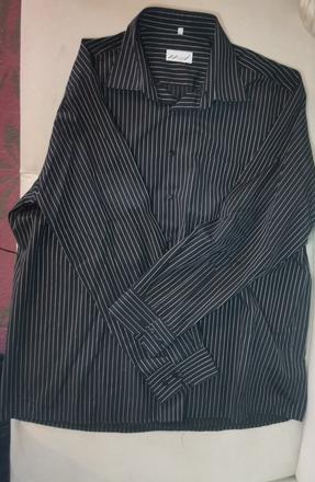 Pánska pasikavá košeľa, 45