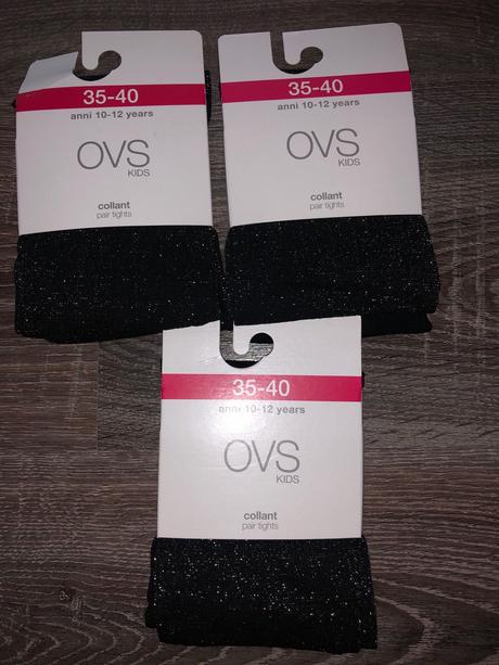 Ovs kids made in italy,nove pancusky 35-40, ovs,35