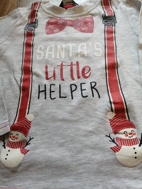 Chlapcenske vianocne tricko s dlhym rukavom., george,86