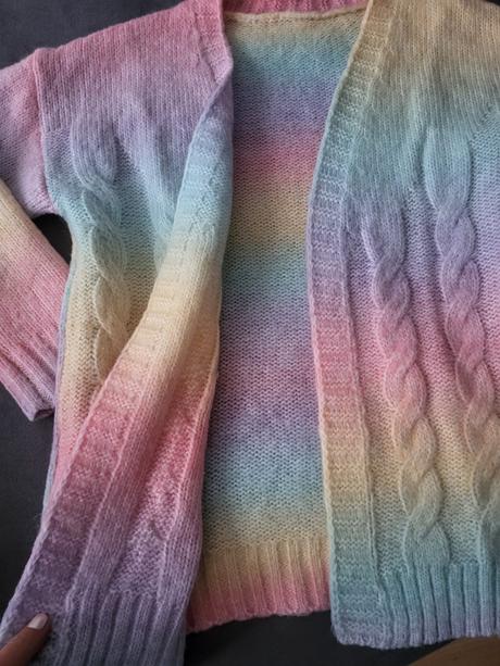 Krásny hrubý cardigan, 