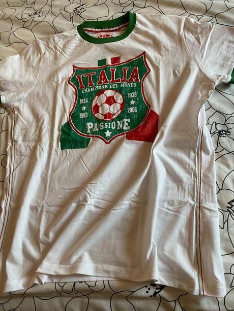 Talianske tričko s aplikáciou v. l, l