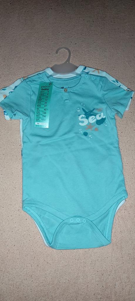 Chlapcenske body, kratky rukav, pepco,92