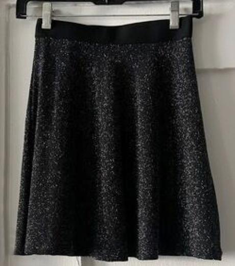 Lurexová sukňa, h&m,m