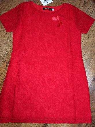 Čipkované šaty, 104 / 110