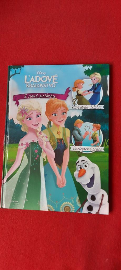 Knižka - ľadové kralovstvo vel. 29,5 x 21 cm,