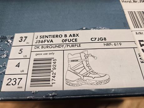 Geox j sentiero b abx, geox,37
