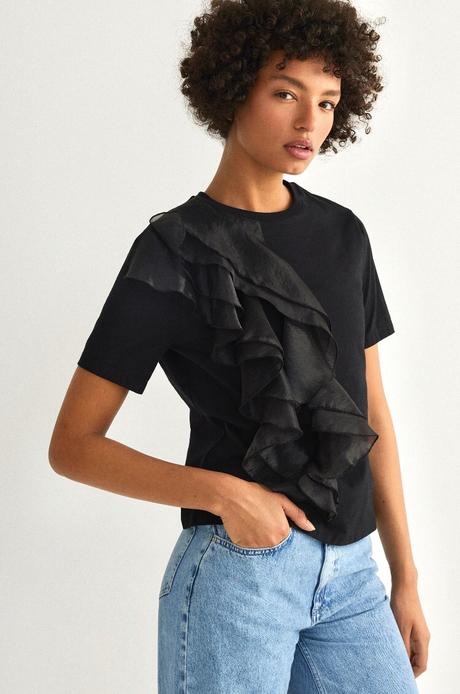 Tricko s volanom, reserved,m