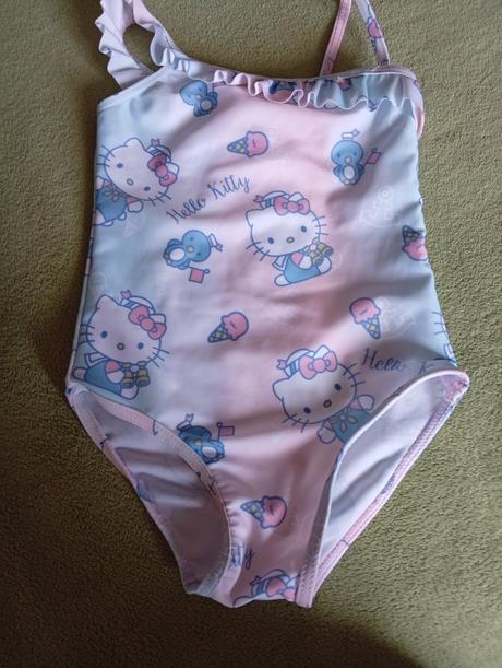 Plavky, hello kitty,92