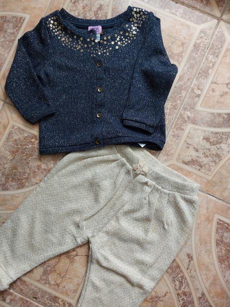 Zlate trblietave teplaciky, f&f,80