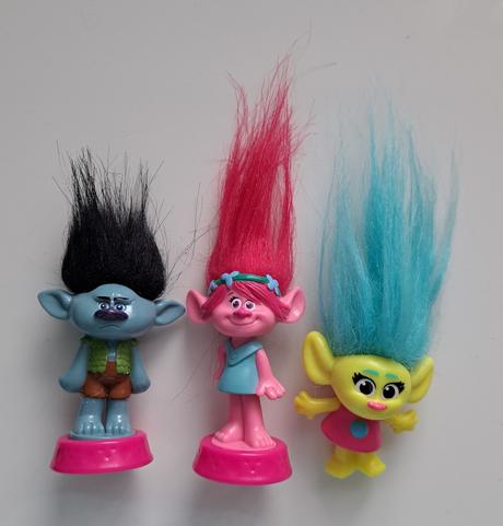 Postavičky "trollovia" (3 ks), 