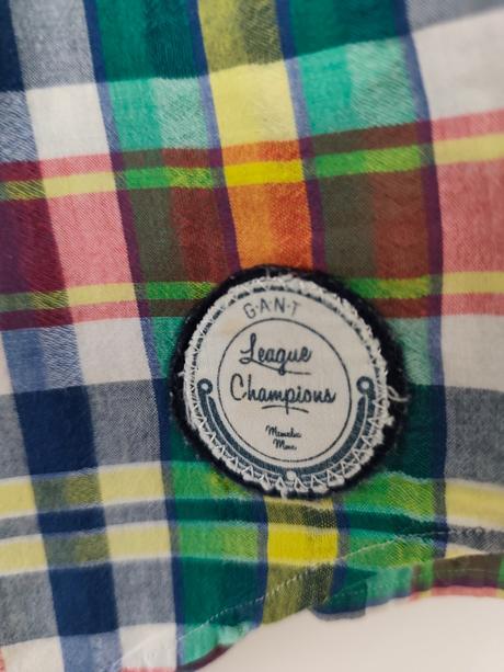 Chlapčenská bavlnená košeľa, gant,110