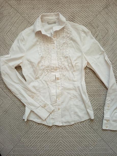 Biela romanticka bluzka orsay, vel. s, orsay,s