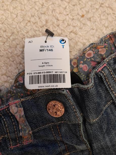 Next rifle nenosene tmavomodre, next,110