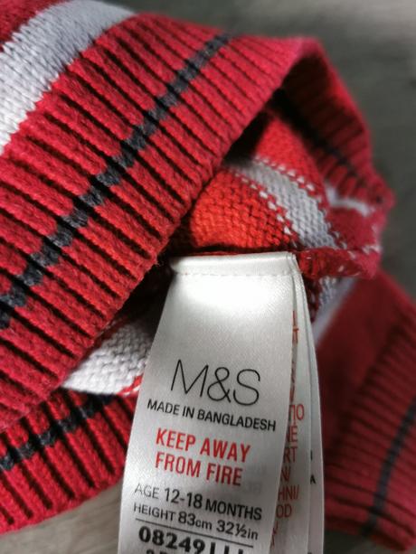 Pulóver m&s 12-18m, marks & spencer,80