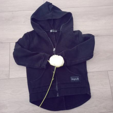 Predĺžená dievčenská mikina, 122