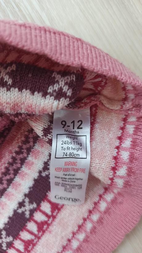 Veselé teplé šaty george, george,74