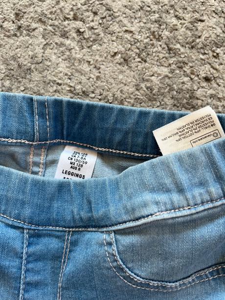 Rifľe pre dievčatá hm, h&m,128