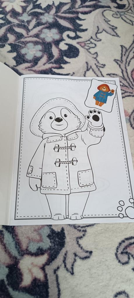 Omaľovánka paddington, 
