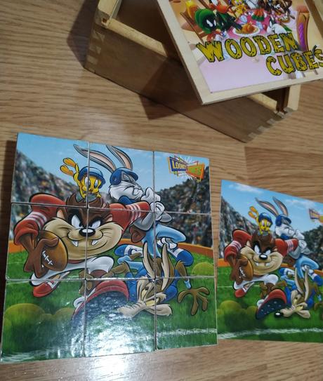 Drevené kocky,