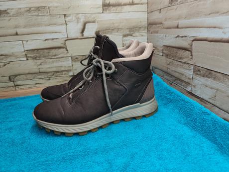 Ecco exostrike 39 - dámske kožené gore-tex zimné t, ecco,39