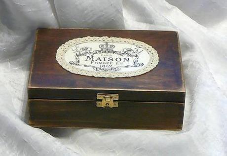 Krabička na čaj / šperkovnička,