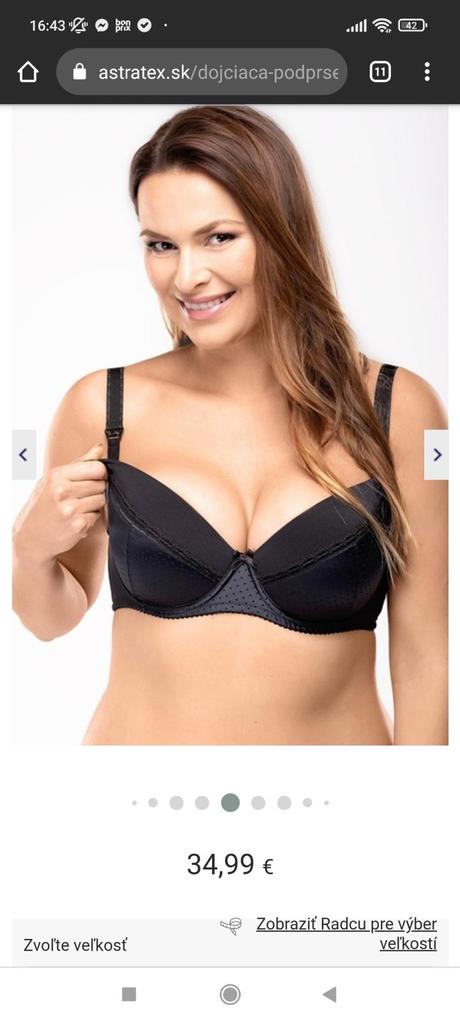 Podprsenka na kojenie, 75,b