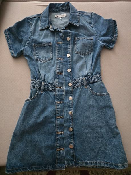 Šaty riflové zara, zara,s