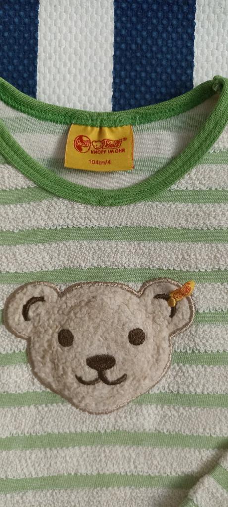 Steiff mackove piskacie detske tricko, 104