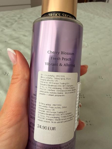 Telový sprej victoria secret, 