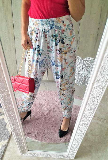 Kvetované 7/8 noahavice-uni veľkosť, bonprix
