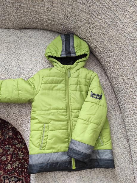 Predám chlapč. prešívanú zimnú bundu veľ. 122, coccodrillo,122