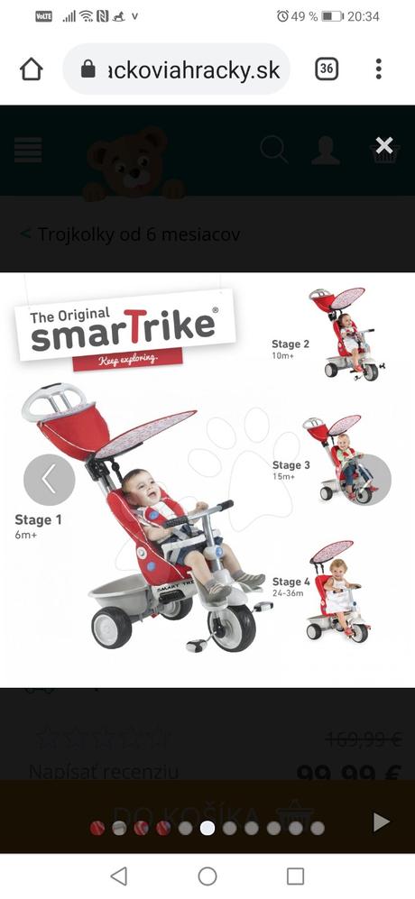 Super trojkolka už od 6.mesiacov, 