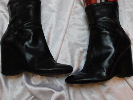 Kvalitne damske kozene kotnikove topanky, 38