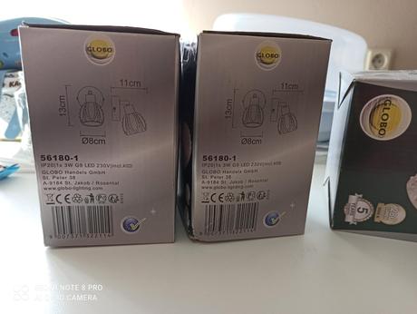 Nove krištáľové svietidla, 