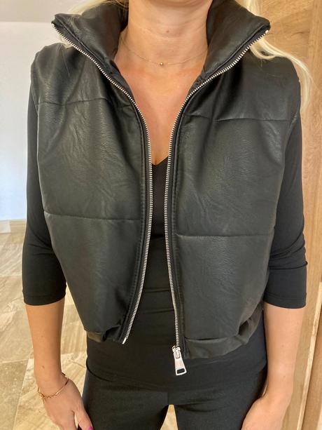 Dámske vesta čierna s/m, s