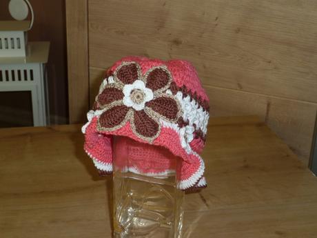 Lososovo ruzovy hack. klobucik velk.18 mes-3 roky, 92