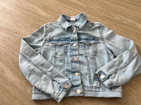 Riflová bundička, denim,128