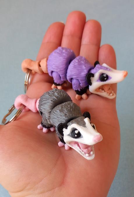 Kľúčenka z 3d vačica,