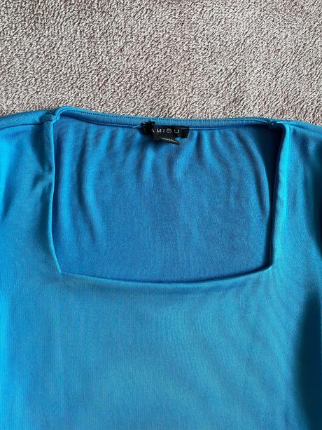 Tričko s hranatým výstrihom, amisu,s