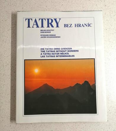 Kniha "tatry bez hraníc", nová,